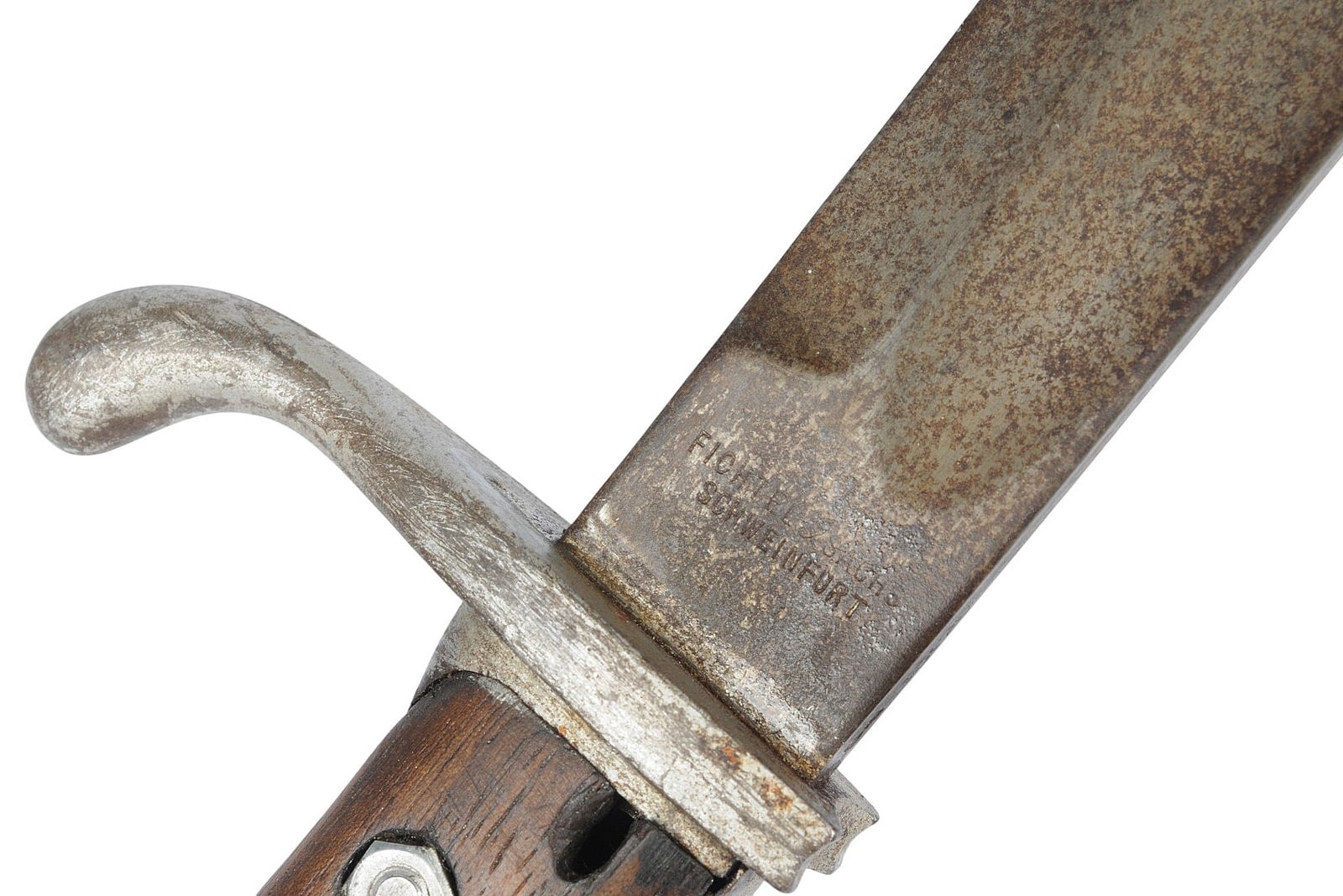 Imperial German WWI Schweinfurt Made G98 Butcher Bayonet (A) - 2