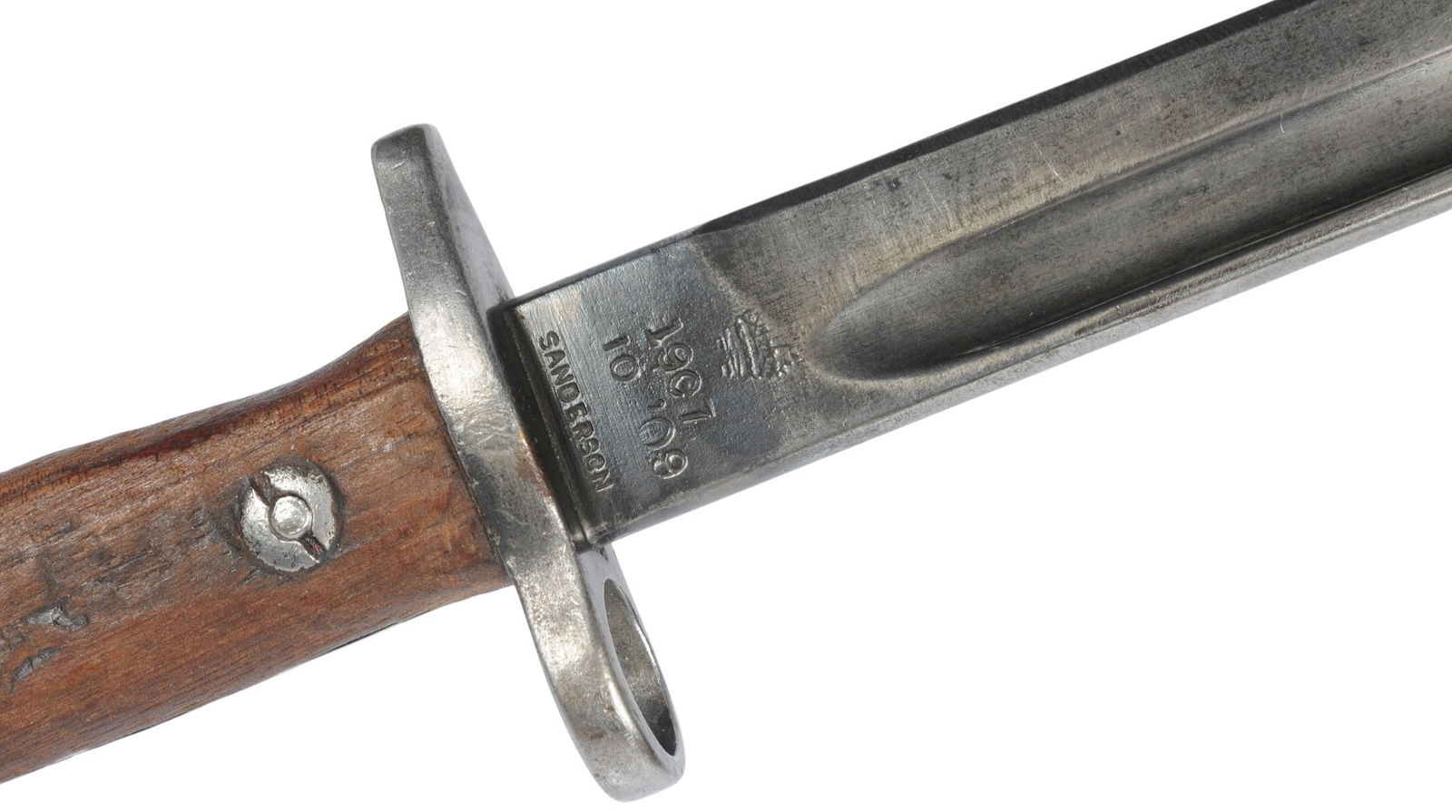 British Military WWI-II era M1907 Lee-Enfield Rifle MK-III Bayonet (A) - 3