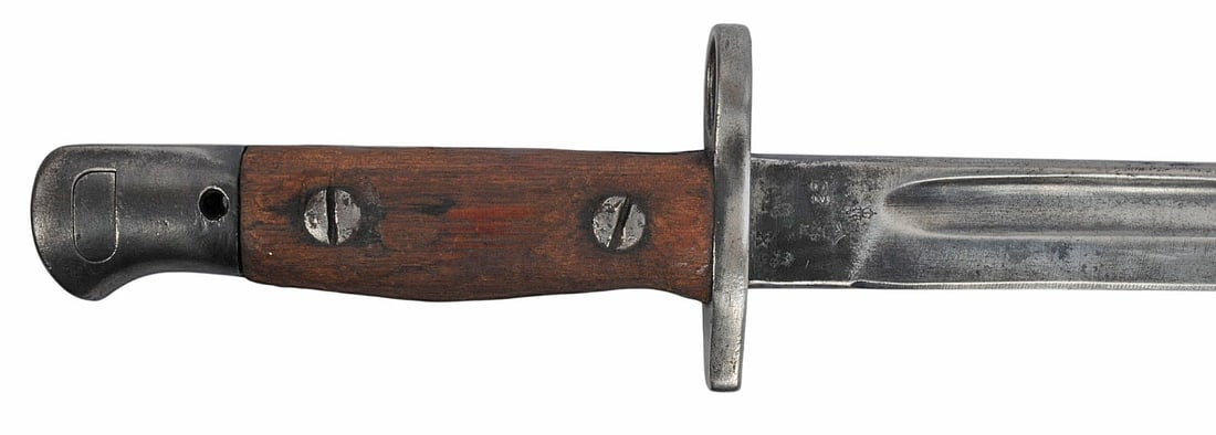 British Military WWI-II era M1907 Lee-Enfield Rifle MK-III Bayonet (A) - 5