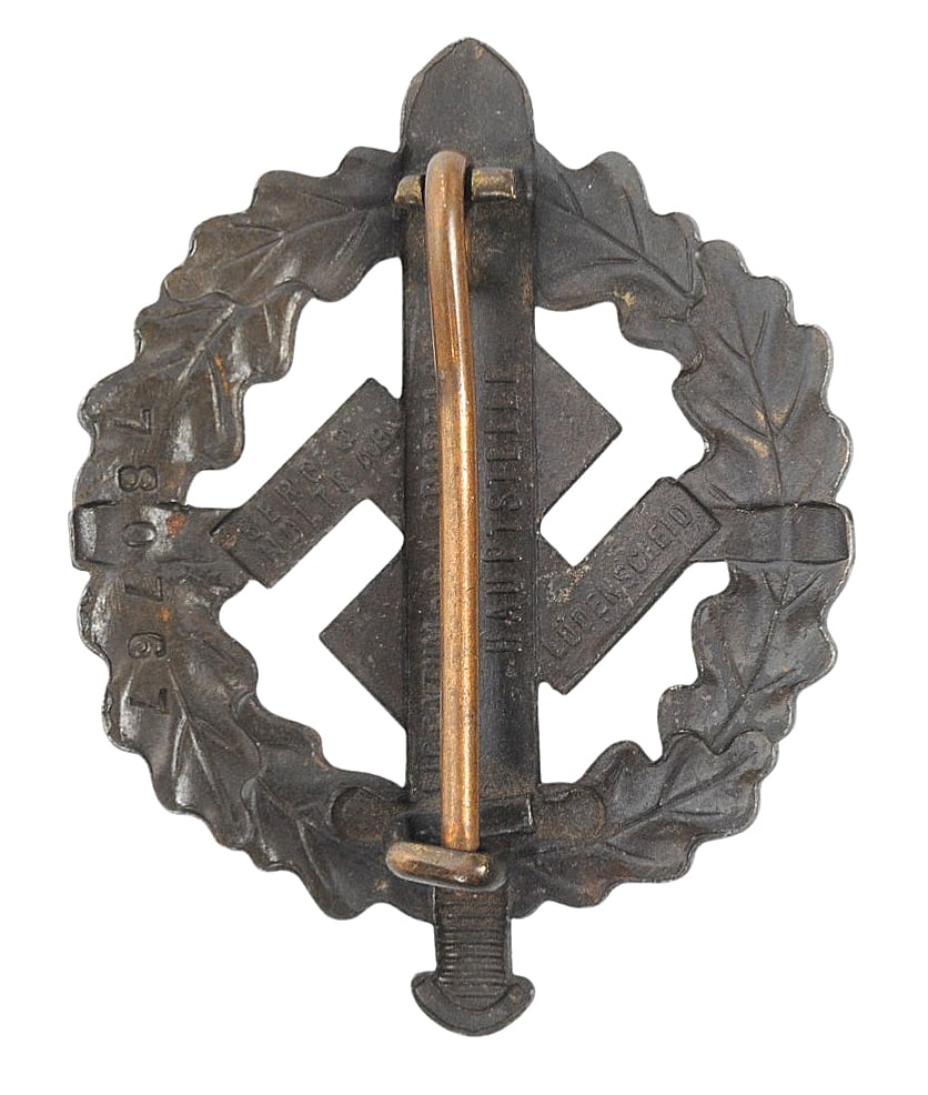 German World War II SA Sports Badge (CWA) - 2