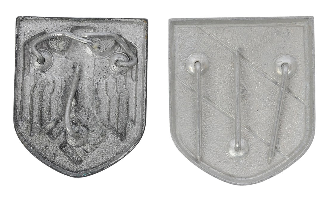 *German World War II Pith Helmet Insignia (CWA) - 2