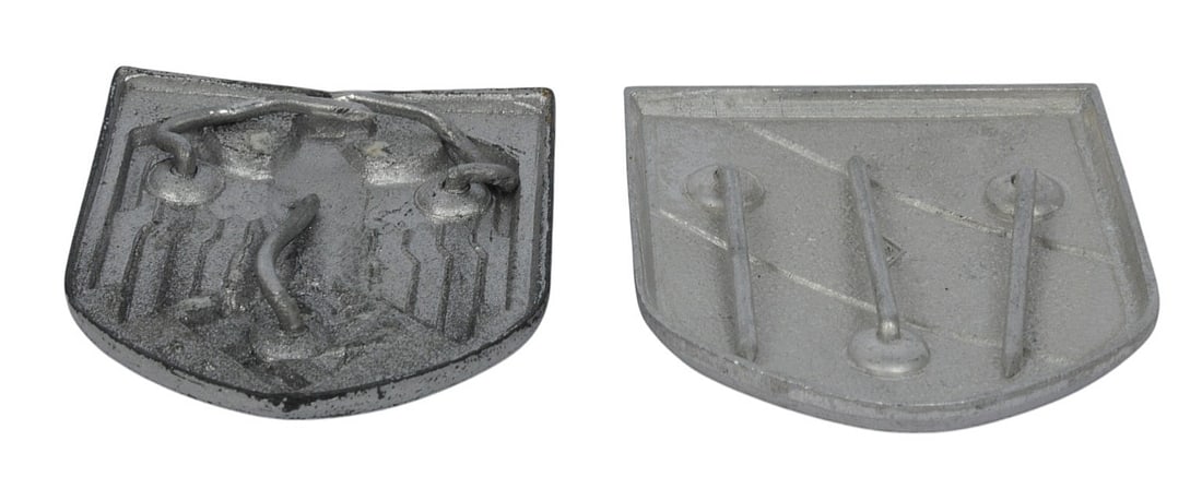 *German World War II Pith Helmet Insignia (CWA) - 3