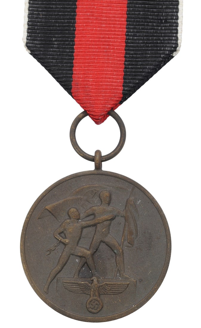 German World War II Sudetenland Medal (CWA) - 2