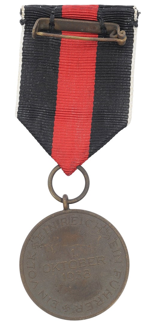 German World War II Sudetenland Medal (CWA) - 3