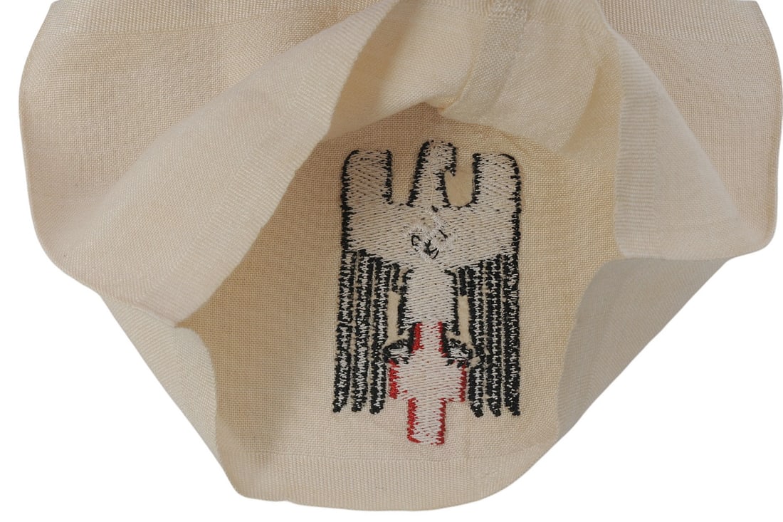 *German World War II Deutsches Rotes Kreuz Red Cross Armband (CWA) - 3