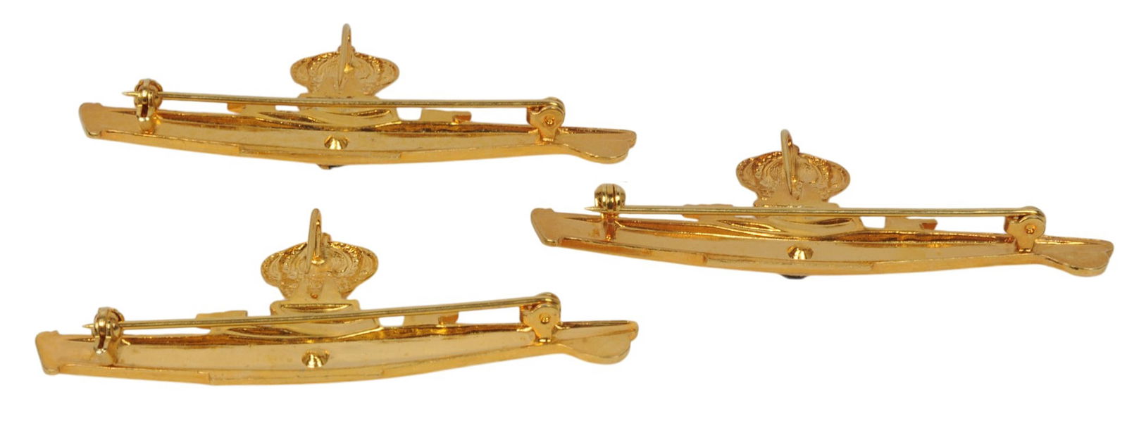 Early Spanish Royal Navy Submarine Badges Lot of 3(A) - 3