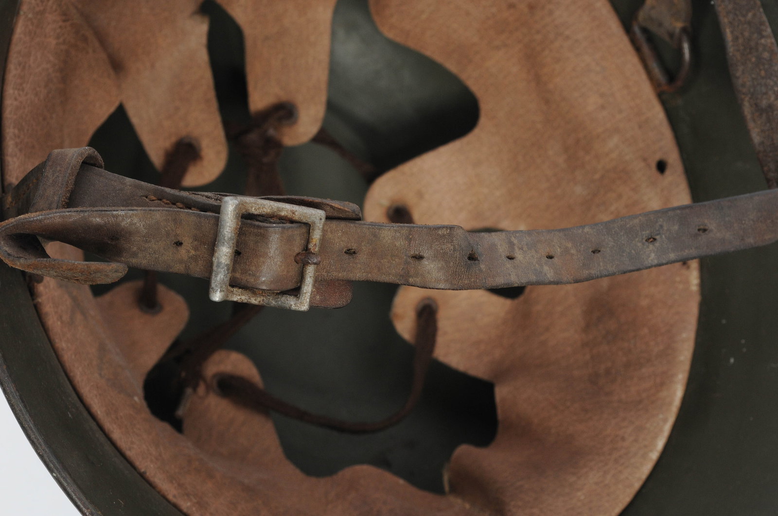 Hungarian/Finnish Military WWII era M40 Combat Helmet (A) - 11