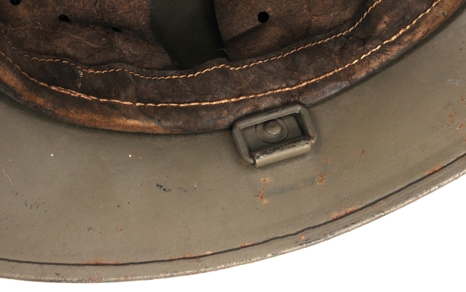 Czechoslovakian Military WWII era Vz30 Variant Combat Helmet (A) - 7