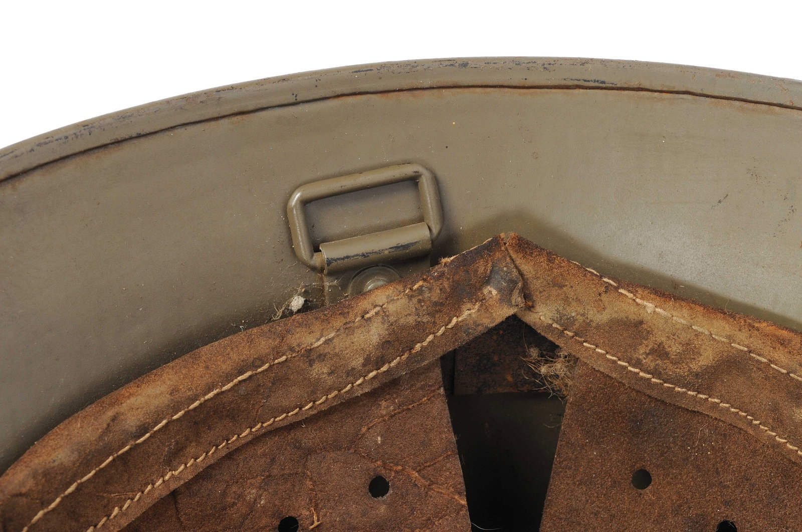 Czechoslovakian Military WWII era Vz30 Variant Combat Helmet (A) - 9