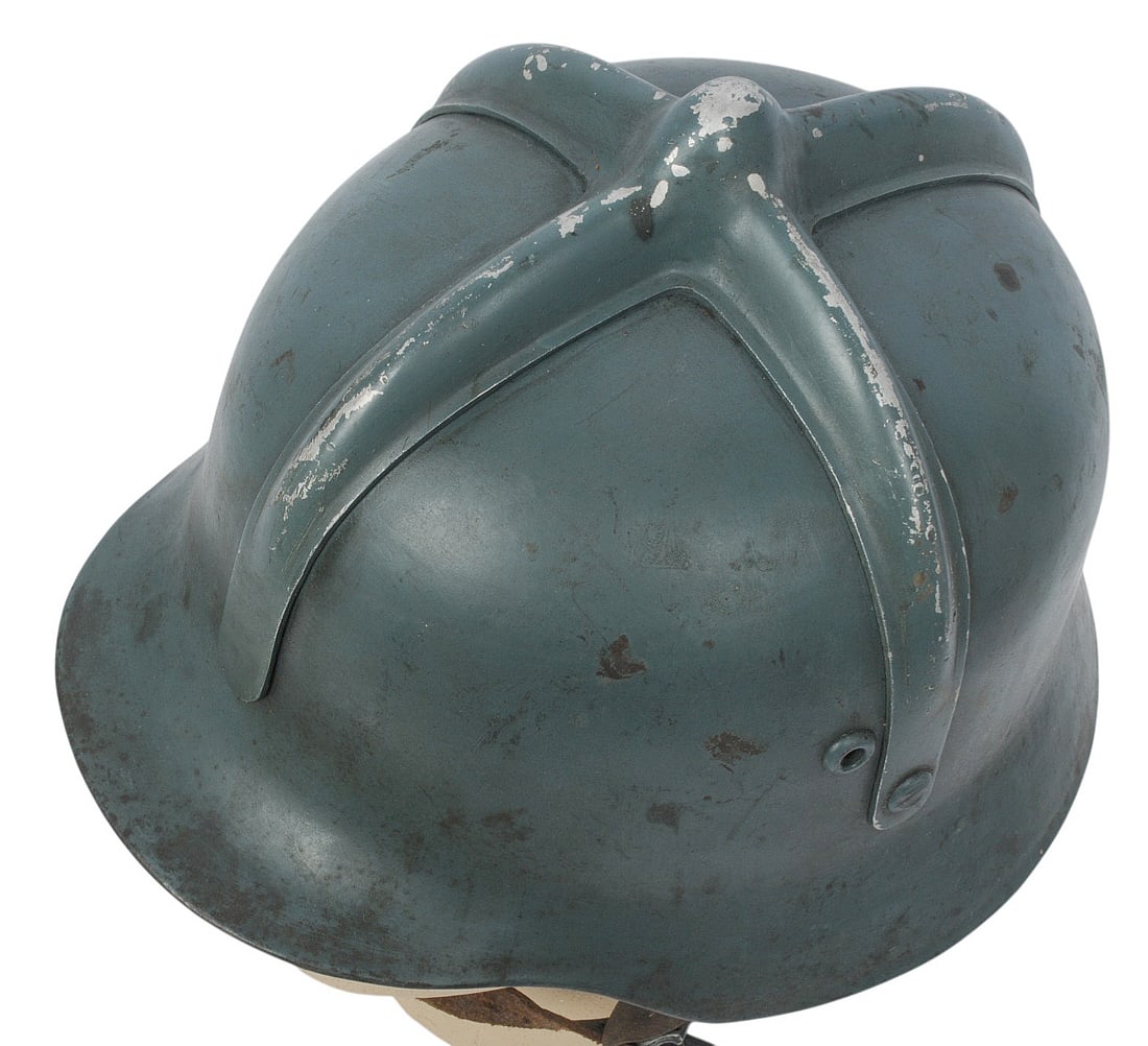 Rare WWII era Hungarian Military M1935-38 Anti-Aircraft Defense/Fire-Brigades /German Helmet (A) - 2