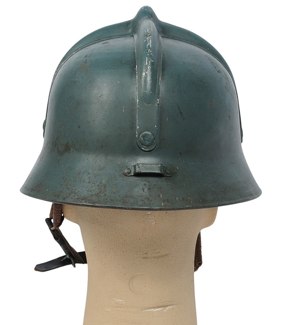 Rare WWII era Hungarian Military M1935-38 Anti-Aircraft Defense/Fire-Brigades /German Helmet (A) - 4