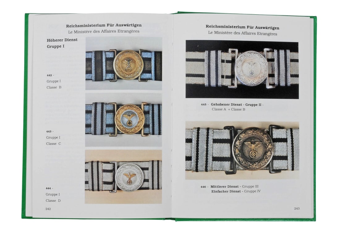 Two Respected Reference Books on German Belt Buckles & British Antique Long Arms (A) - 6