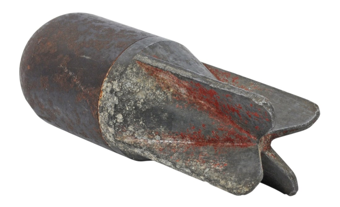 Inert Italian WWII "Red Devil" 45mm Brixia Model 35 Mortar Bomb (A) - 2
