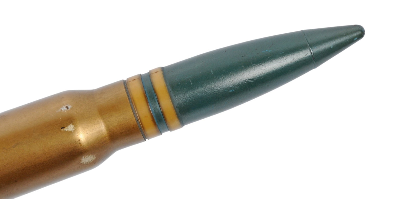 US Military WWII 30mm Antiaircraft Inert Round (BCW) - 5