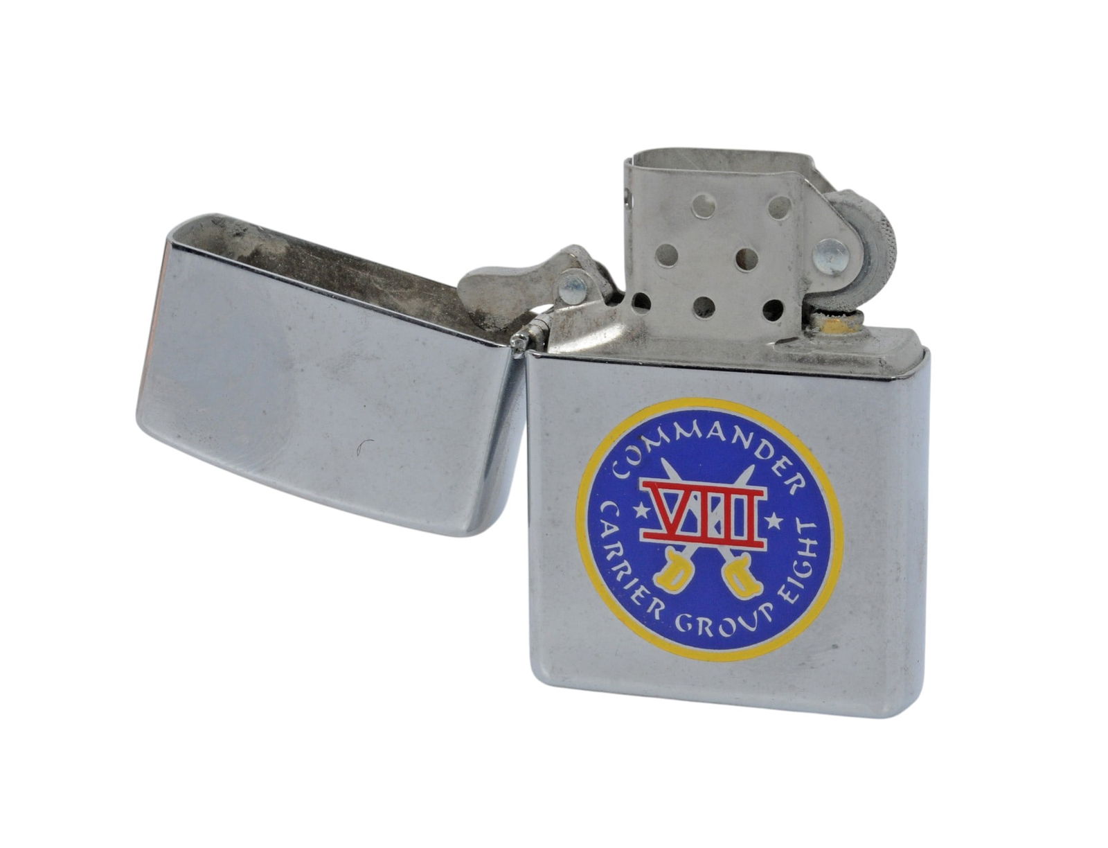 "Commander - Carrier Group Eight" Zippo Lighter (A) - 2