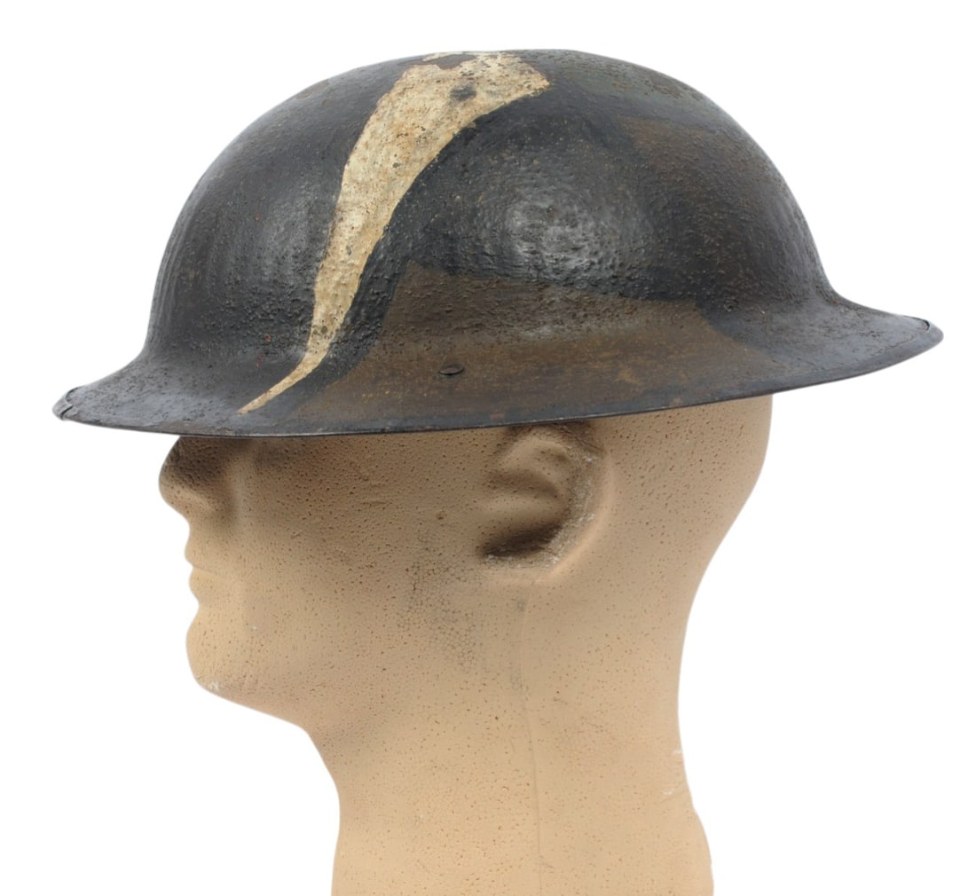US Military WWI issue M1917 Camouflage Combat Helmet (A) - 3