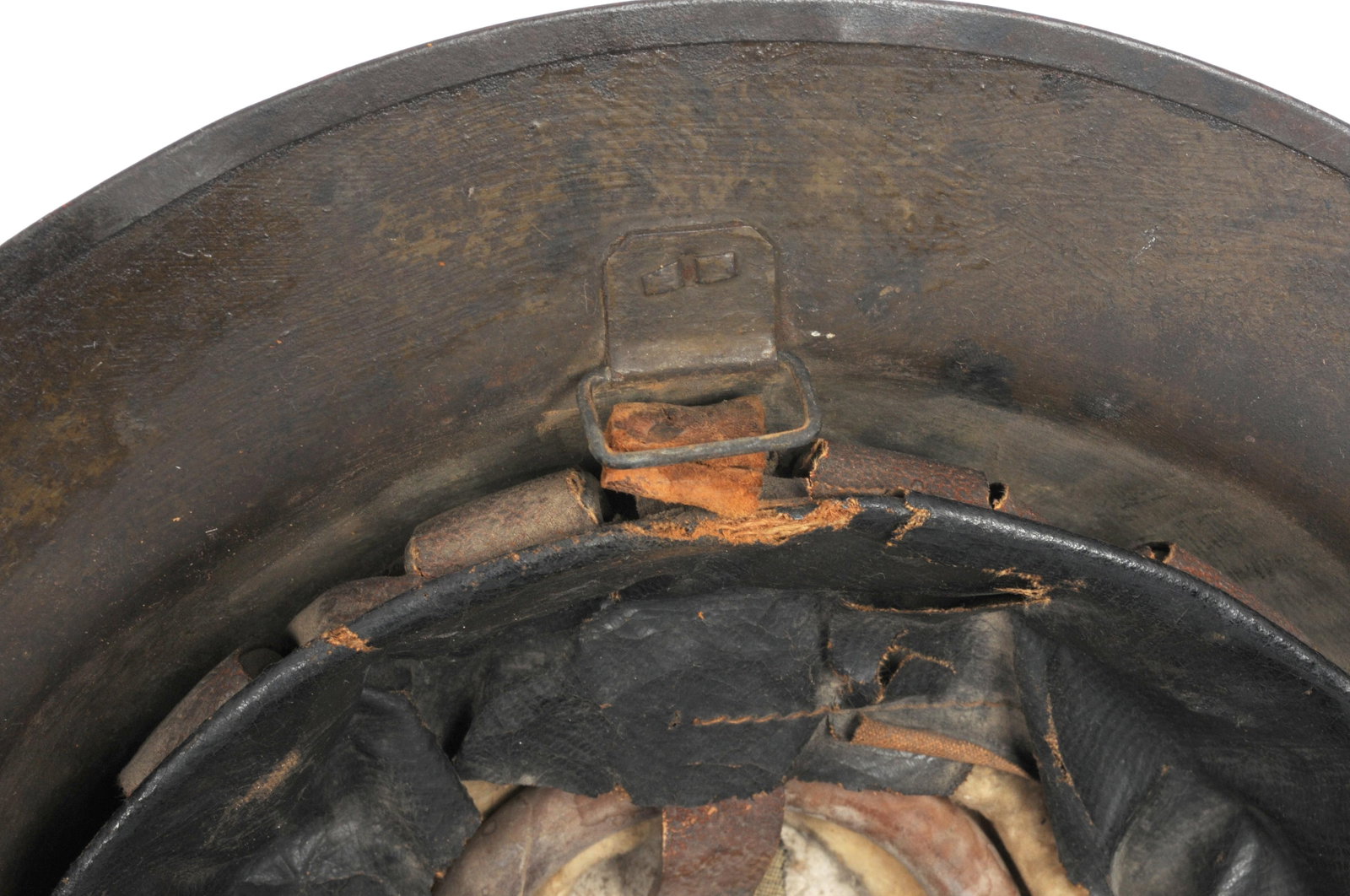 US Military WWI issue M1917 Camouflage Combat Helmet (A) - 8