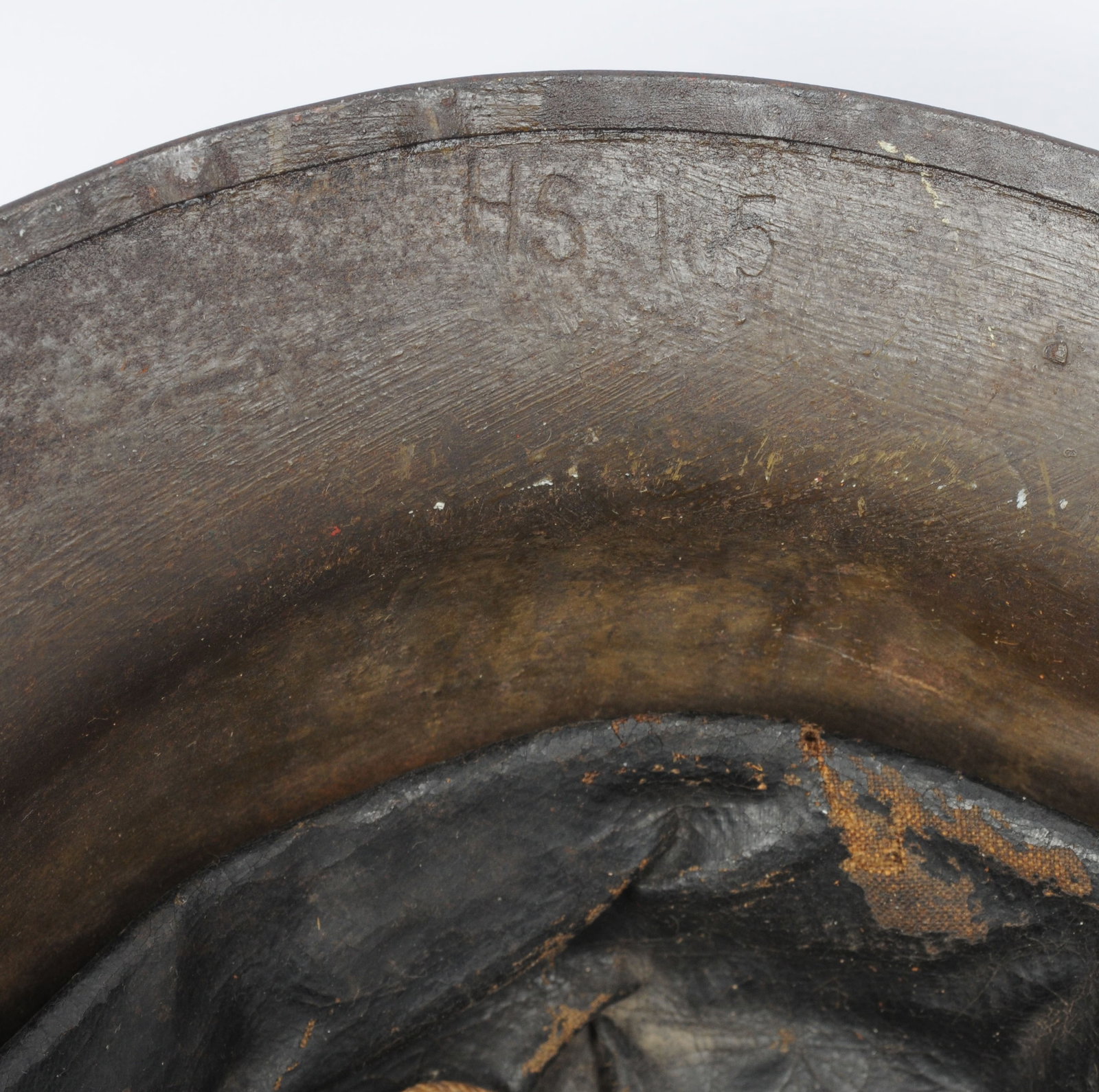 US Military WWI issue M1917 Camouflage Combat Helmet (A) - 9