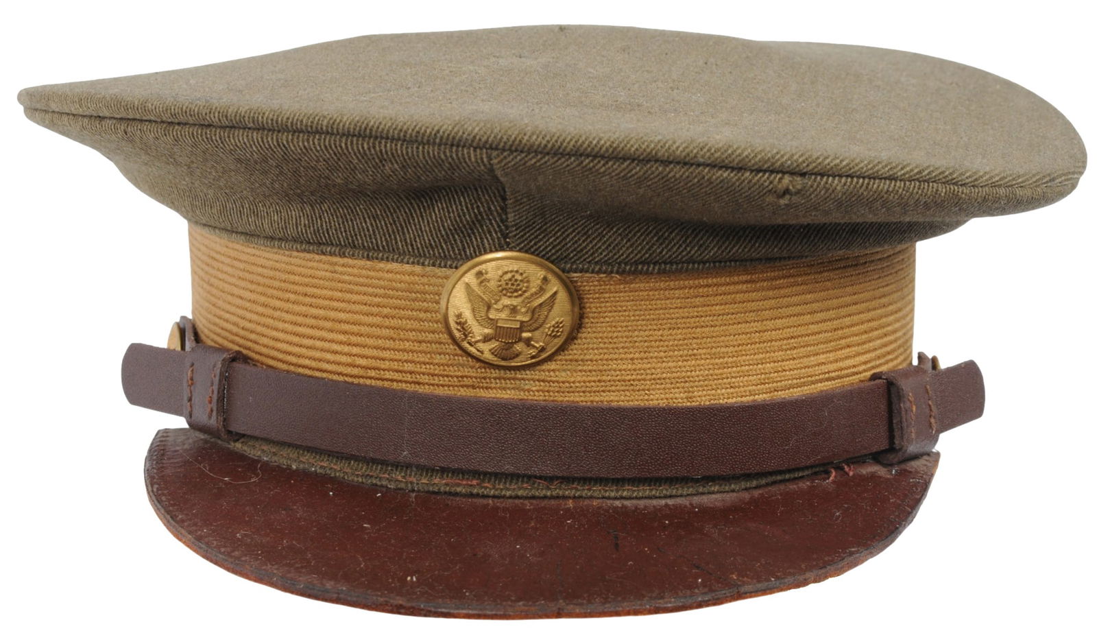 US Army 1920-1930s era Enlisted Visor Hat (A) - 2