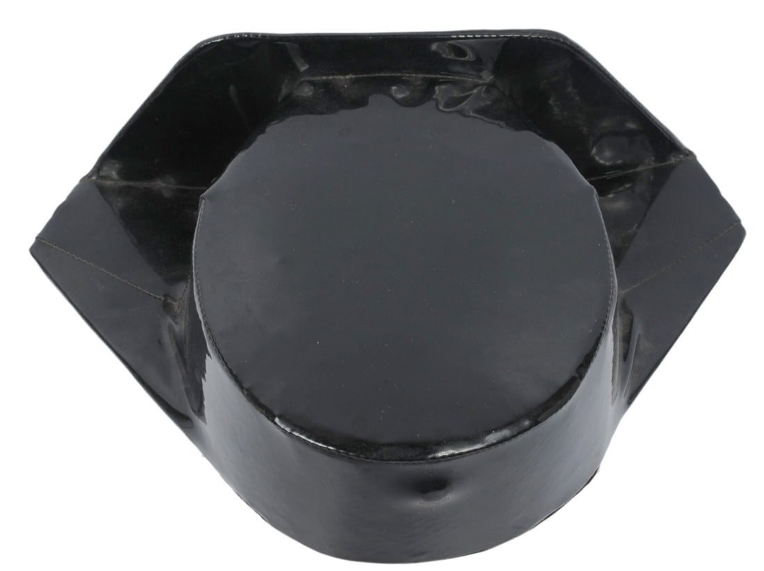 Spanish Police Leather Civil Guard Hat (A) - 4