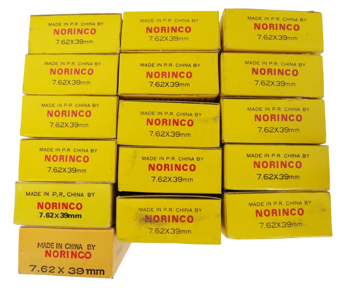 Chinese Norinco 7.62x39mm Ammo Lot of 320 Rounds (JGD) - 2