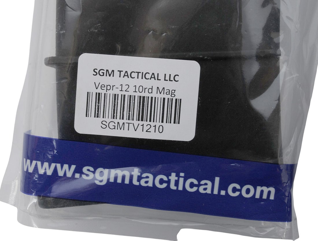 SGM US Made Vepr-12 10-Round 12 Gauge Magazines Lot of Seven (JGD) - 2