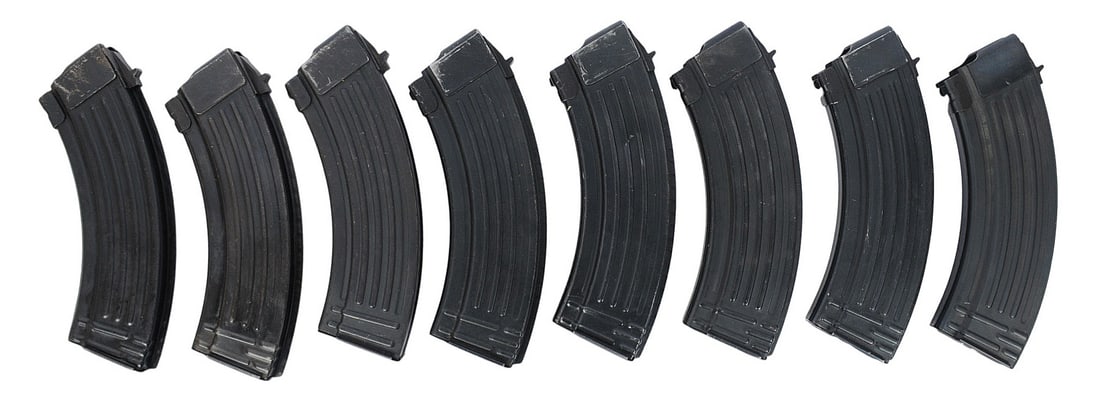 Combloc AK47 7.62x39mm 30-Round Magazines Lot of 8 (JGD) - 2