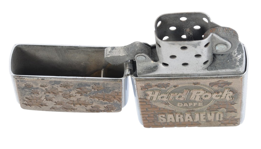 Zippo Lighter — Hard Rock Café Sarajevo Edition (A) - 2