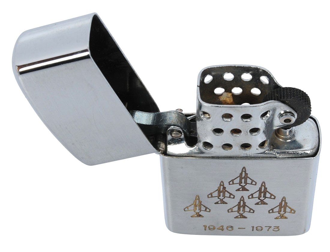 US Navy "Blue Angels" Lighter, Coin & Patch Lot (A) - 5