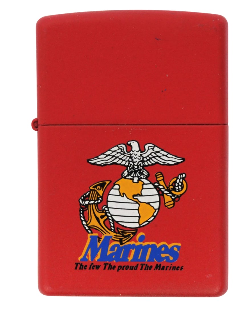 Three US Navy Submarine Zippos & a USMC Zippo (A) - 7