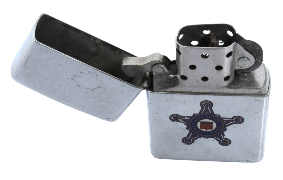 Rare US Secret Service Theme Zippo Lighter (A) - 2