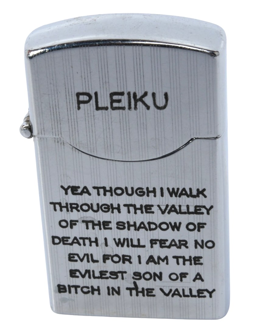 Vietnam War issue 1967-68 Novelty "Politically Incorrect" Lighter (A) - 3