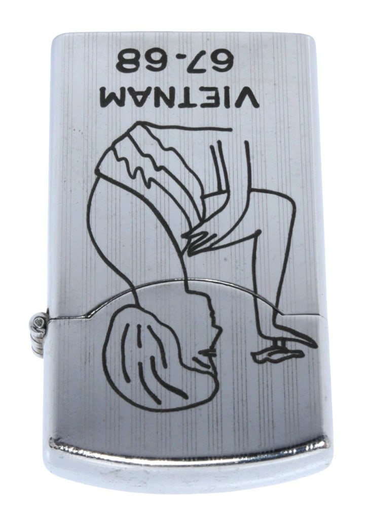 Vietnam War issue 1967-68 Novelty "Politically Incorrect" Lighter (A) - 4