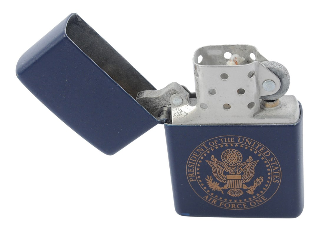 US Air Force issue "Air Force One" Presidential Aircraft Zippo Lighter (A) - 2