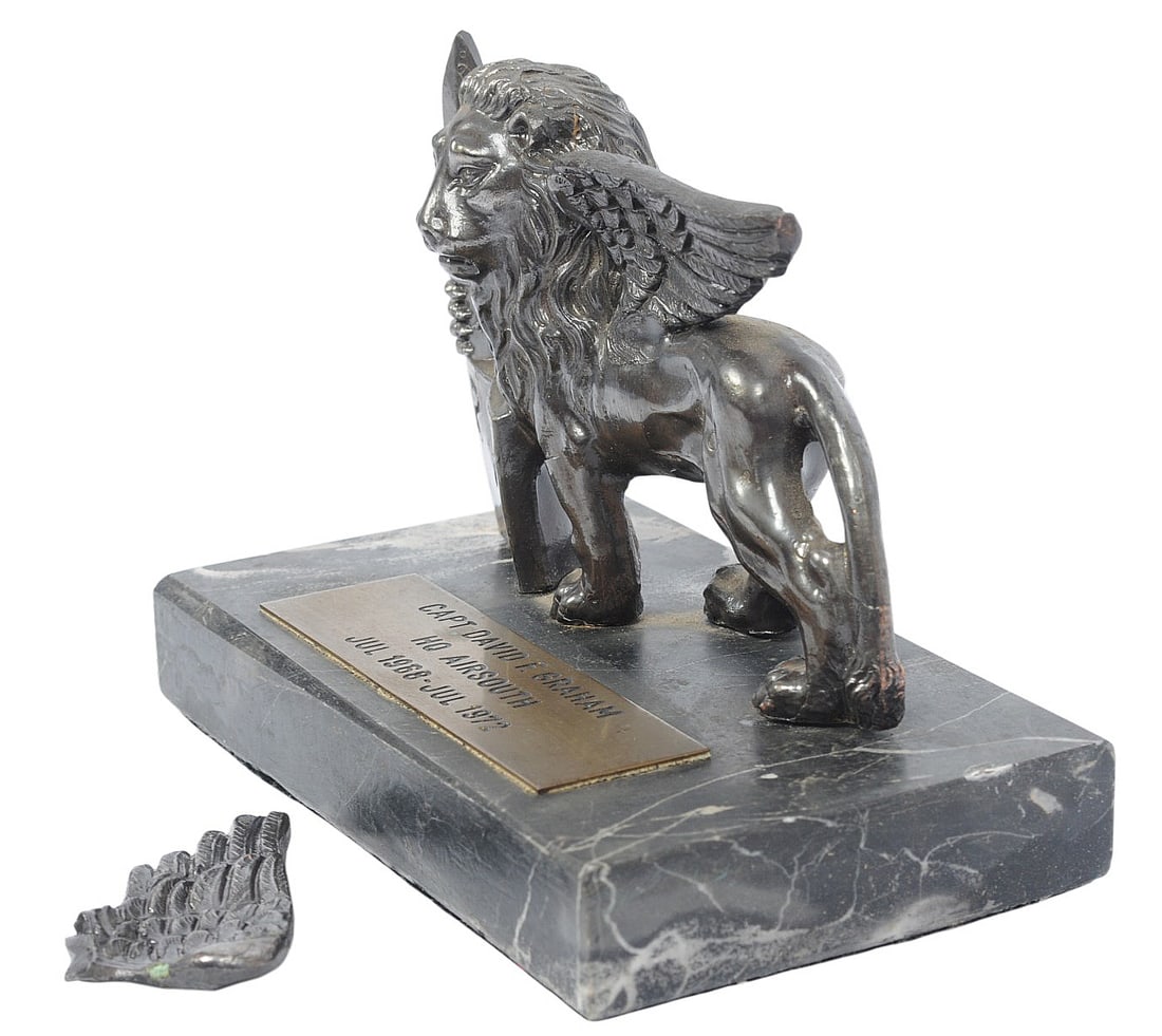 US Military Headquarters Allied Forces Southern Europe Named Table Award (A) - 8