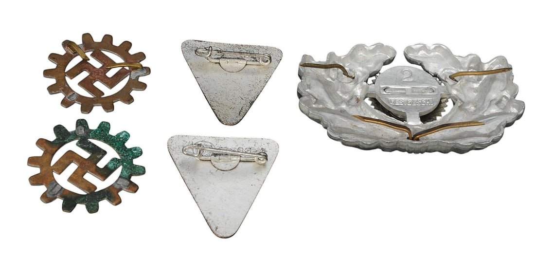 Group Lot of German WWII era Pins, Badges and Insignia (A) - 3