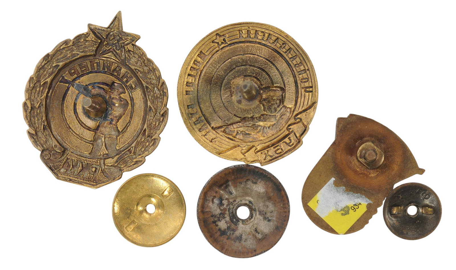 Three Communist era Sniper/Marksman Qualification Badges (A) - 4