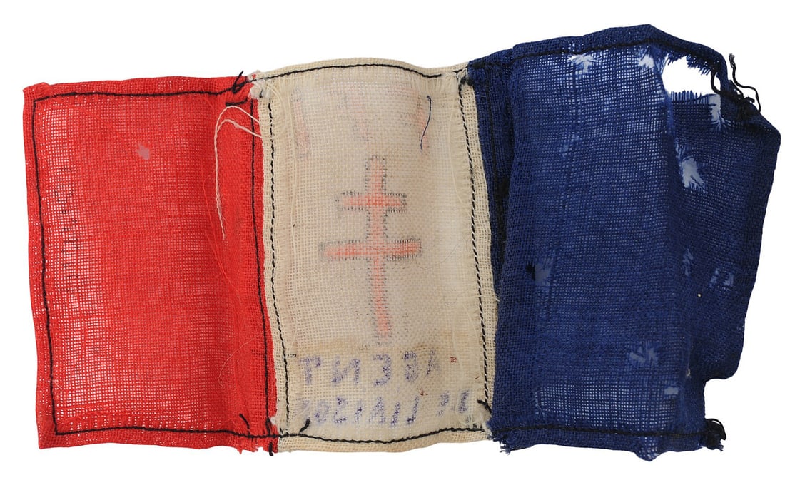 French Forces of the Interior FFI Armband (A) - 2