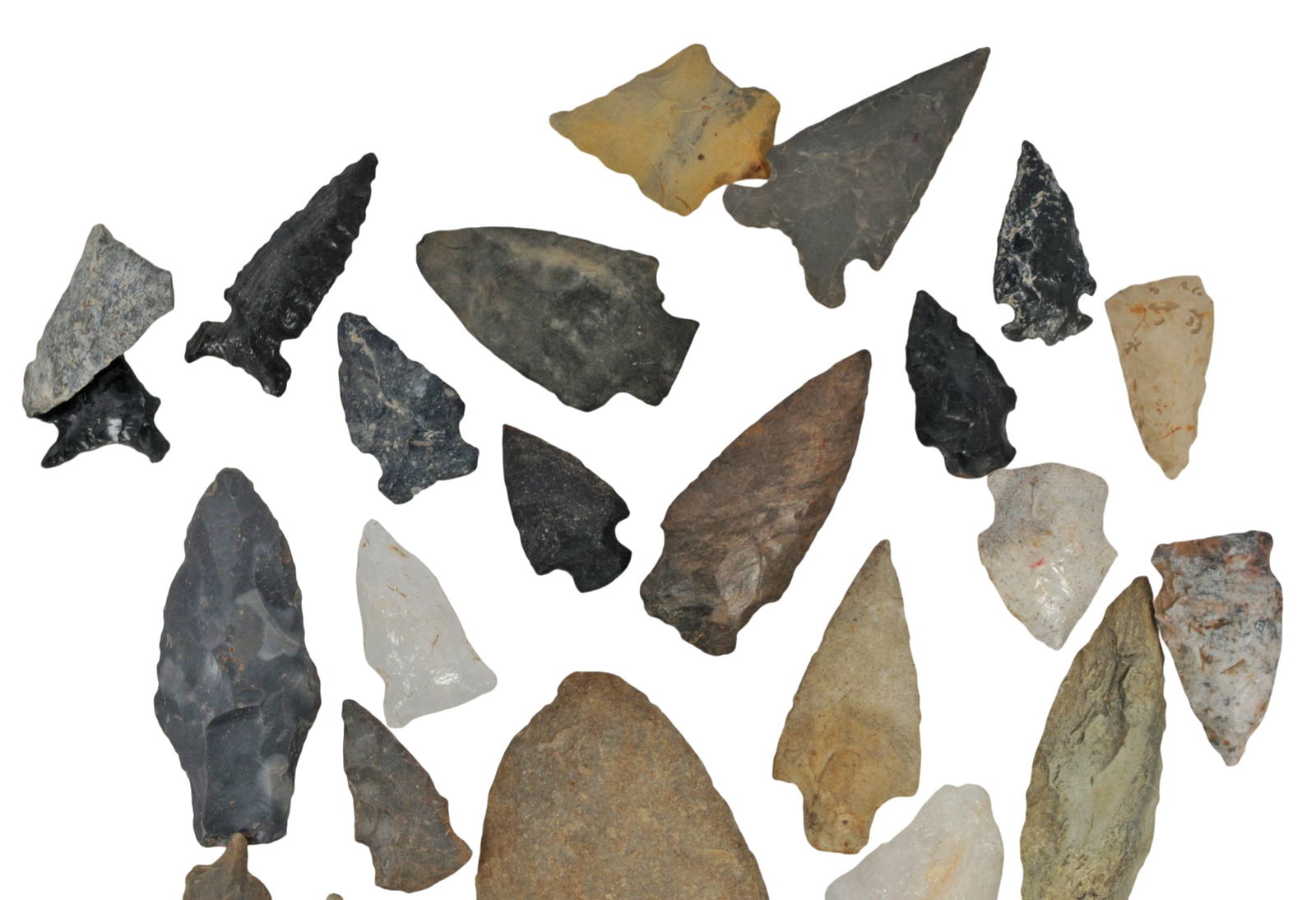 Group Lot of South-Eastern Virginia/NC Arrowheads (A) - 2