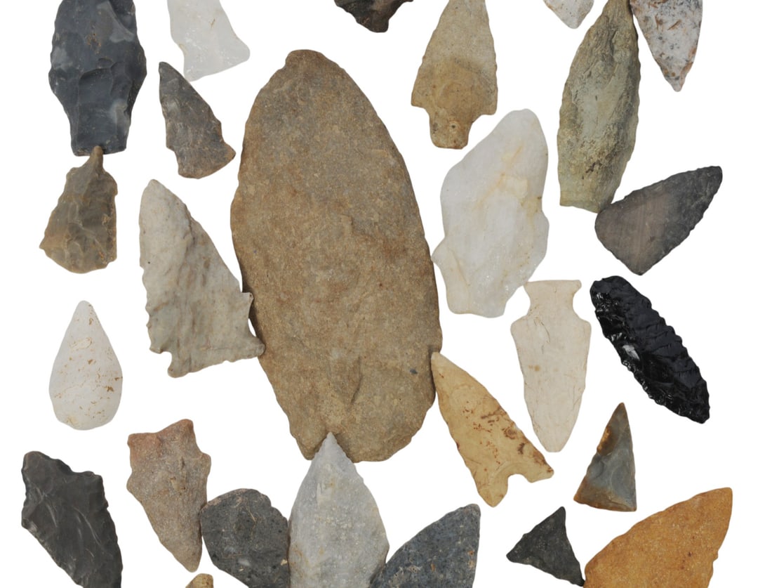 Group Lot of South-Eastern Virginia/NC Arrowheads (A) - 3