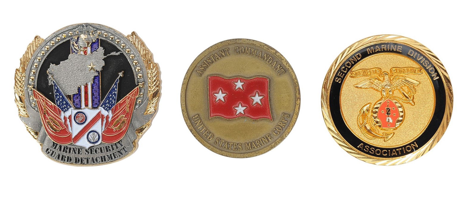 US Military Challenge Coin Lot of 3 (A) - 2