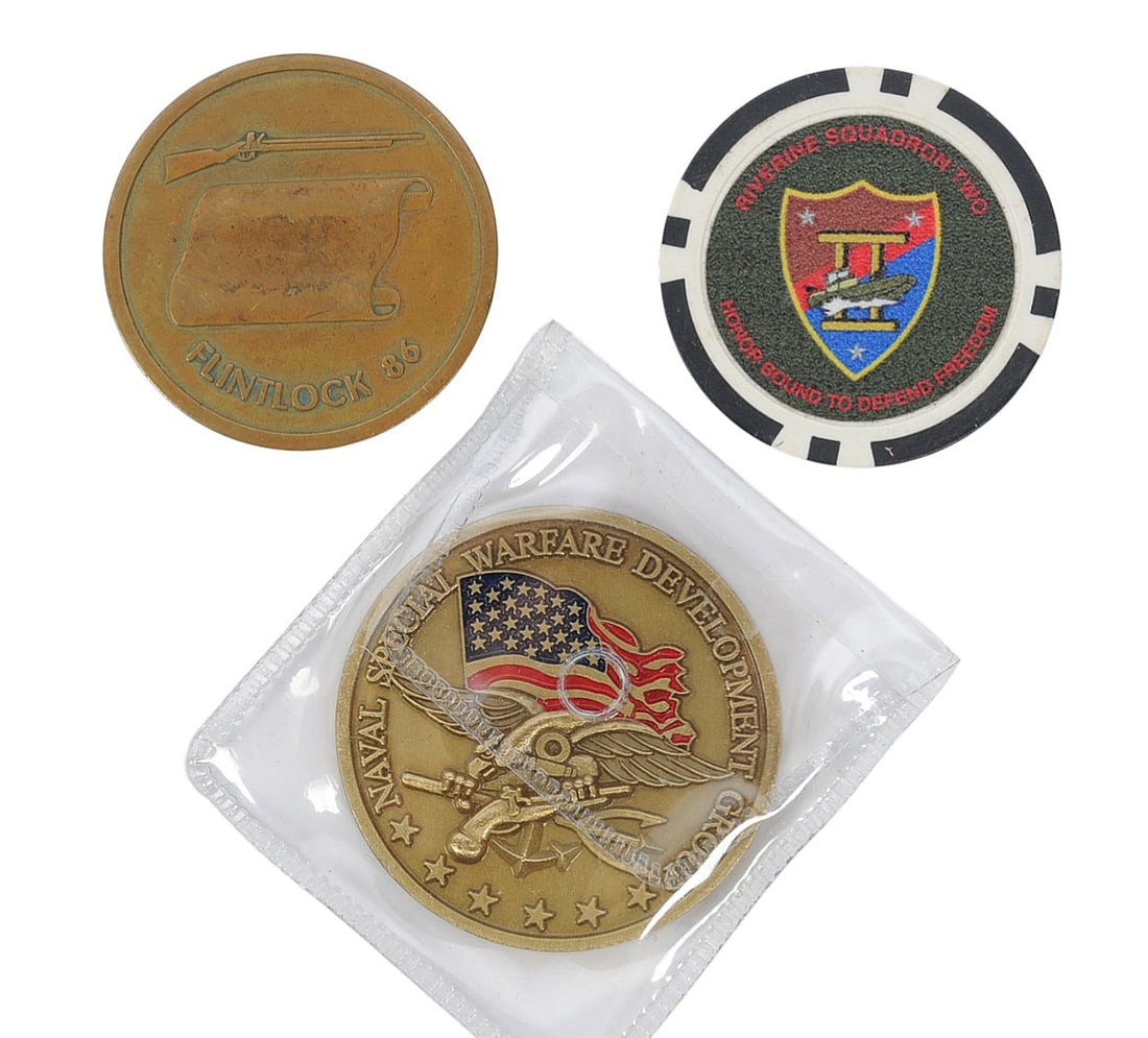 CHALLENGE COINS (A): CHALLENGE COINS