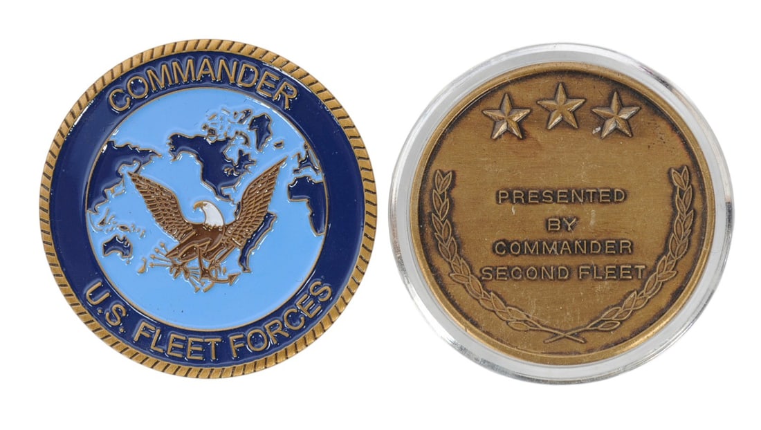 US Military Challenge Coin Lot of 2 (A) - 2