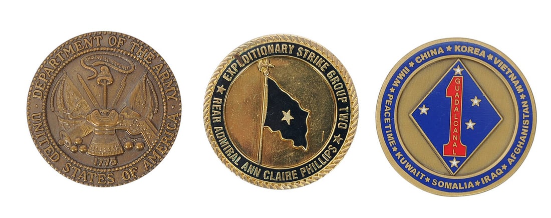 CHALLENGE COINS (A): CHALLENGE COINS