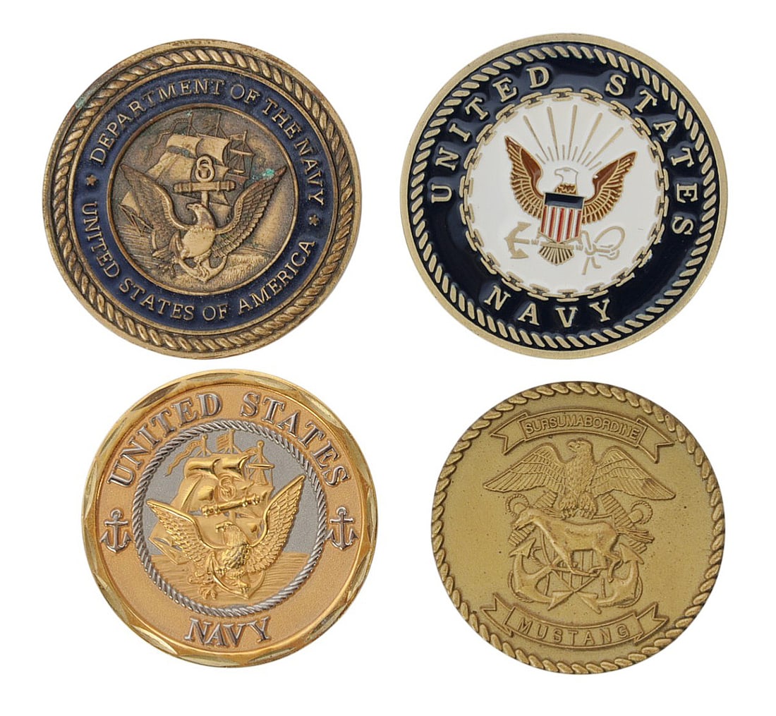 US Military Challenge Coin Lot of 4 (A) - 2