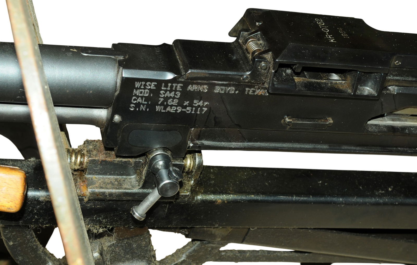 Polish SG43 Goryunov 7.62x54 Semi Auto Mounted Firearm by Wiselite FFL Required WLA29-5117 (G2L1) - 7