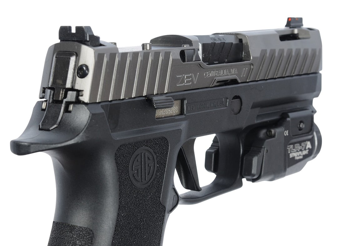 Sig Sauer / ZEV P320 Customized Semi Automatic 9mm Pistol with TLR7 Light FFL 58H286288(TST1) - 7