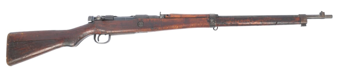 Japanese Last Ditch Type 99 Arisaka 7.7 Japanese Bolt-action Rifle FFL Required: 65469 (TST1): A Japanese Last Ditch Type 99 Arisaka 7.7 Japanese Bolt-action Rifle that is in good condition with a bright and defined bore. The action appears to function properly, and the finish shows standard