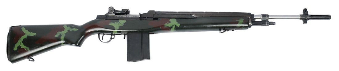 Custom USMC McMillian Match Springfield M1A 7.62x51mm Semi-auto Rifle FFL Required: 033165 (G2L1): A very nice Custom USMC McMillian Match Springfield M1A 7.62x51mm Semi-auto Rifle that is in very good condition with a bright and defined bore. The action appears to function properly, and the finish