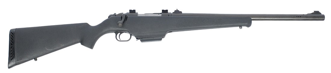 Mossberg Model 695 12 Gauge Rifled-Shotgun FFL Required: M143264(G2L1): A Mossberg Model 695 12 Gauge Rifled-Shotgun that is in good to very good condition with a bright and defined bore. The action appears to function properly, and the finish shows light usage wear